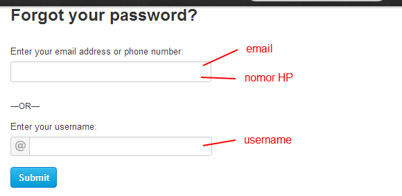 lupa password twitter